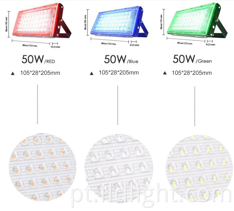 led floodlight with bead lens 